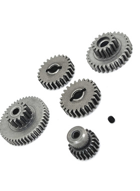 美嘉欣 H12Y H12Y+ 遥控车零配件 金属升级 波箱齿轮 电机齿轮