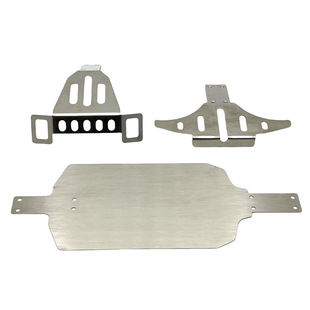 美嘉欣 1/14 14211 遥控车 升级 304不锈钢 底盘护甲 前后杠护甲