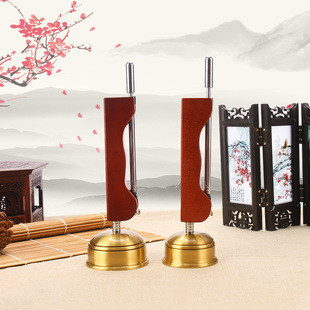 佛具纯铜引磬铜罄伸缩引庆庙里法器佛堂打乐器用品木鱼铃包邮