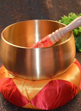 引磬台湾高档日式风黄铜佛音碗