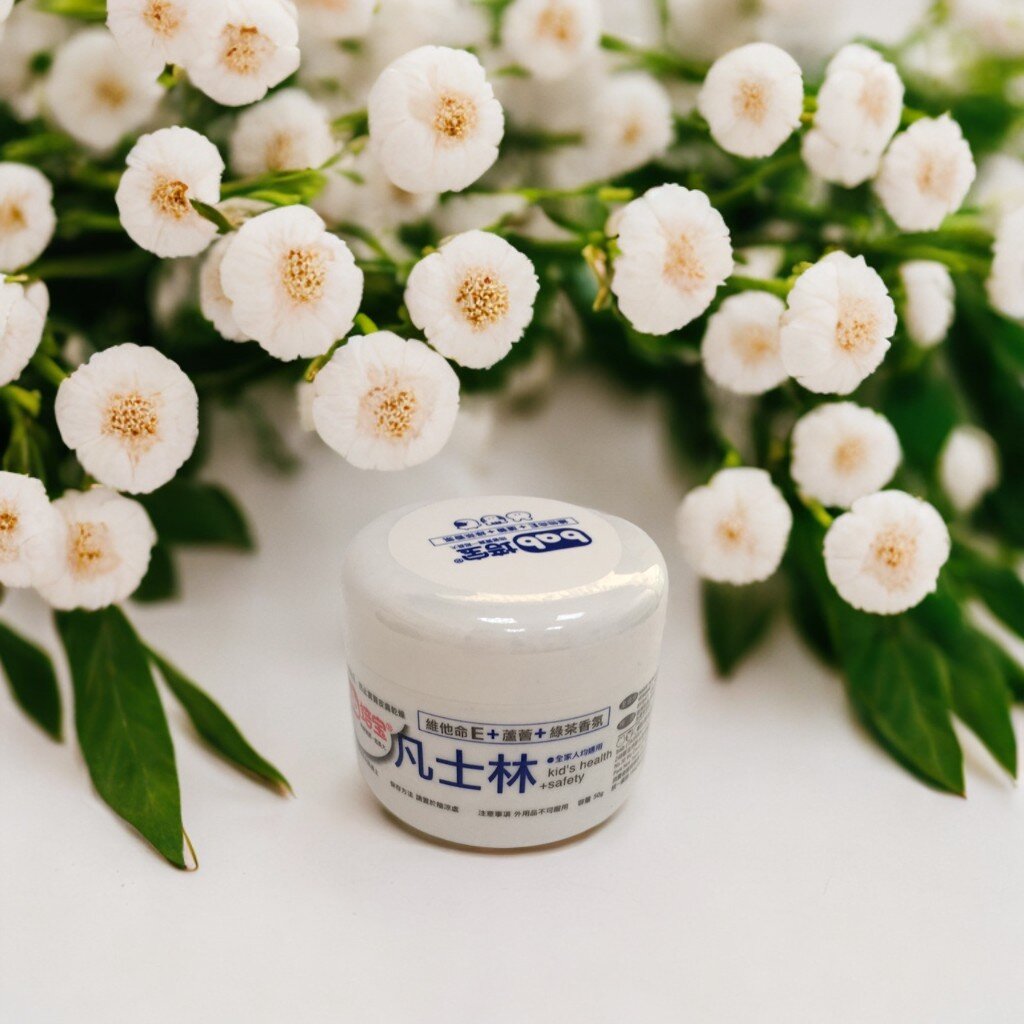 台湾采购 台湾bab培宝凡士林护肤霜身体润肤乳霜 全家人均适用50g