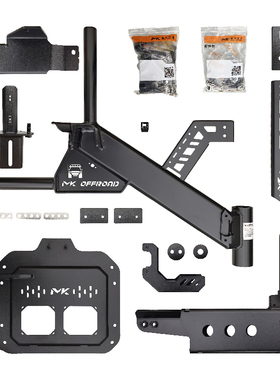BJ40e联动备胎架&锋芒后杠MK美卡