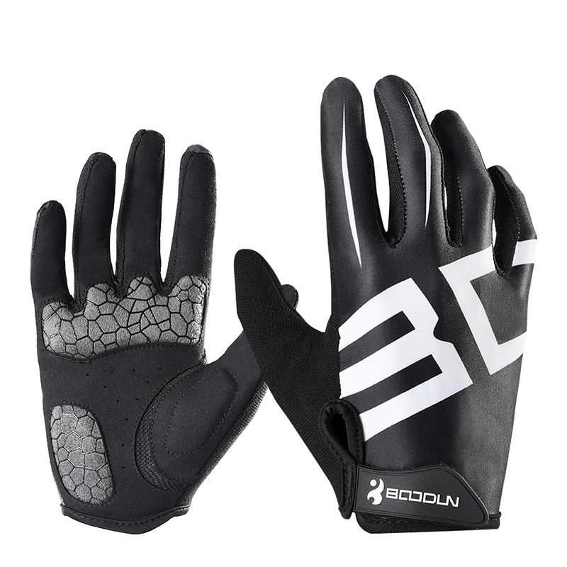 夏季骑行手套长指防晒防起茧公路车山地车自行车透气防滑全指手套