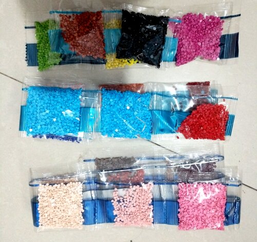 钻石贴画单钻石材料包儿童diy粘贴画手工点钻画益智玩具