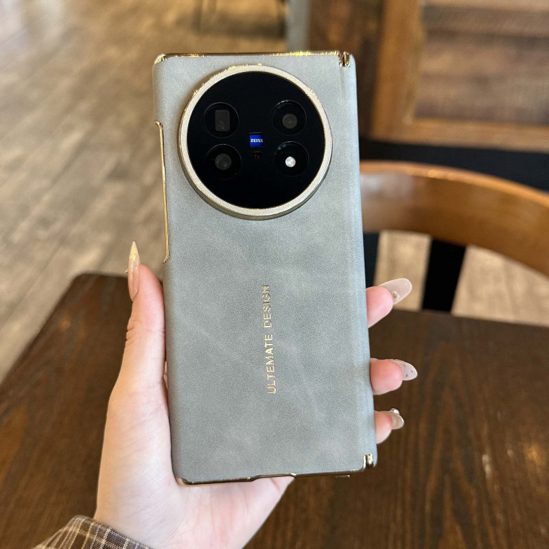 适用vivoXFold5羊巴皮手机壳