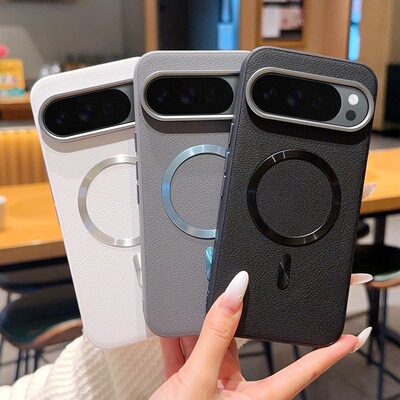 适用Pixel10素皮磁吸手机壳