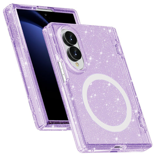 适用三星ZFold8折叠手机壳带中轴