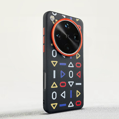 适用oppofindx8S手机壳素皮