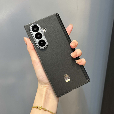 三星ZFold7磁吸素皮手机壳