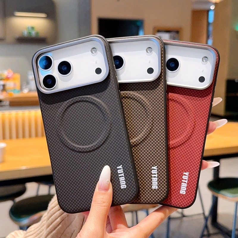 适用苹果17/16/15手机壳iPhone17Air凯夫拉16Promax磁吸壳max素皮,3C数码配件,手机屏幕总成,淘宝优惠券,粉丝福利购,淘宝优惠卷