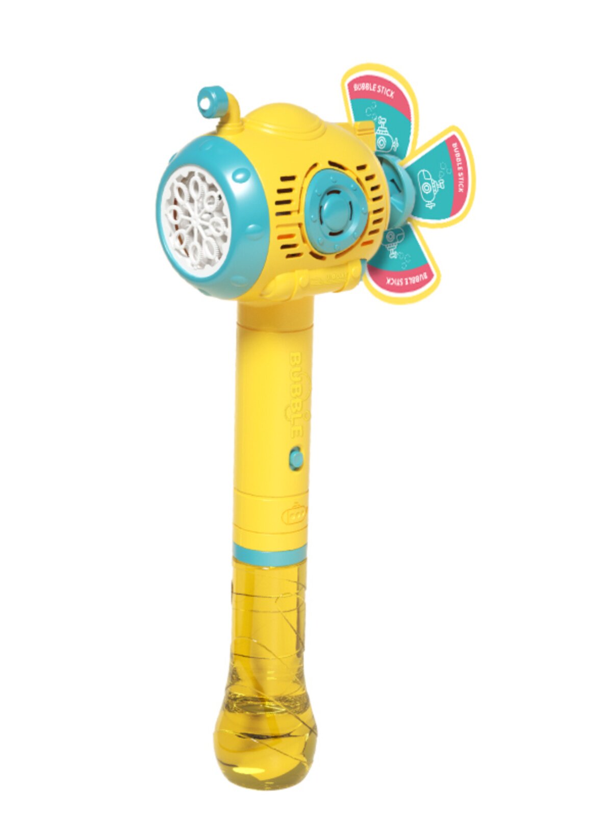 SUBMARINE WINDMILL BUBBLE WAND ELECTRIC BUBBLE MACHINE HANDHELD LEAK-PROOF OUTDOOR BLOWING BUBBLE TOYS GIFTS FOR KIDS