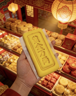 黄金万两金条模具抓周百岁套婚礼节日上供馒头花馍金砖馒模具烘焙