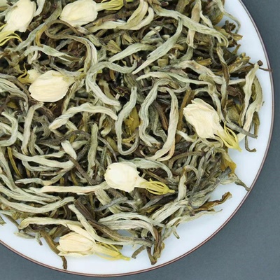 浓香型茉莉花茶2025年新茶茉莉白毫龙毫茶王芽尖花茶广西横县茶叶
