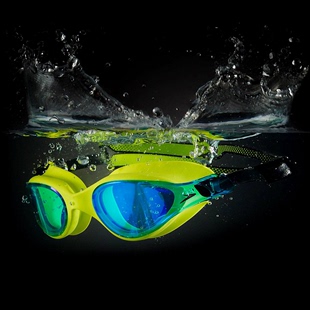 Vclass Speedo速度 防紫外线游泳眼镜 有色镜片男女通用泳镜 进口