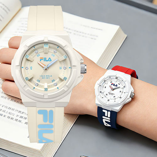 FILA斐乐手表女款学生男孩初高中考试专用石英表只看时间