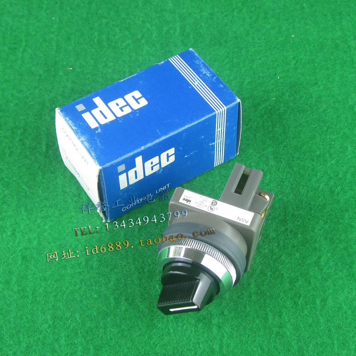 原装正品 IDEC  ASN201-U  选择开关  ASN  BS001E  旋转开关