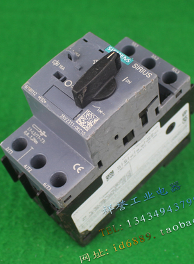 德国 进口 SIEMENS 3RV2311-0KC10 电动机保护断路器 1.25A