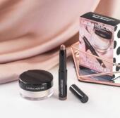 礼盒 Mercier罗拉玛希散粉蜜粉小样眼影笔限量套装 美国正品 Laura