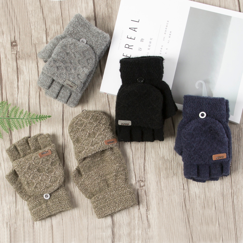 Gants pour homme en de laine - Ref 2781632 Image 1