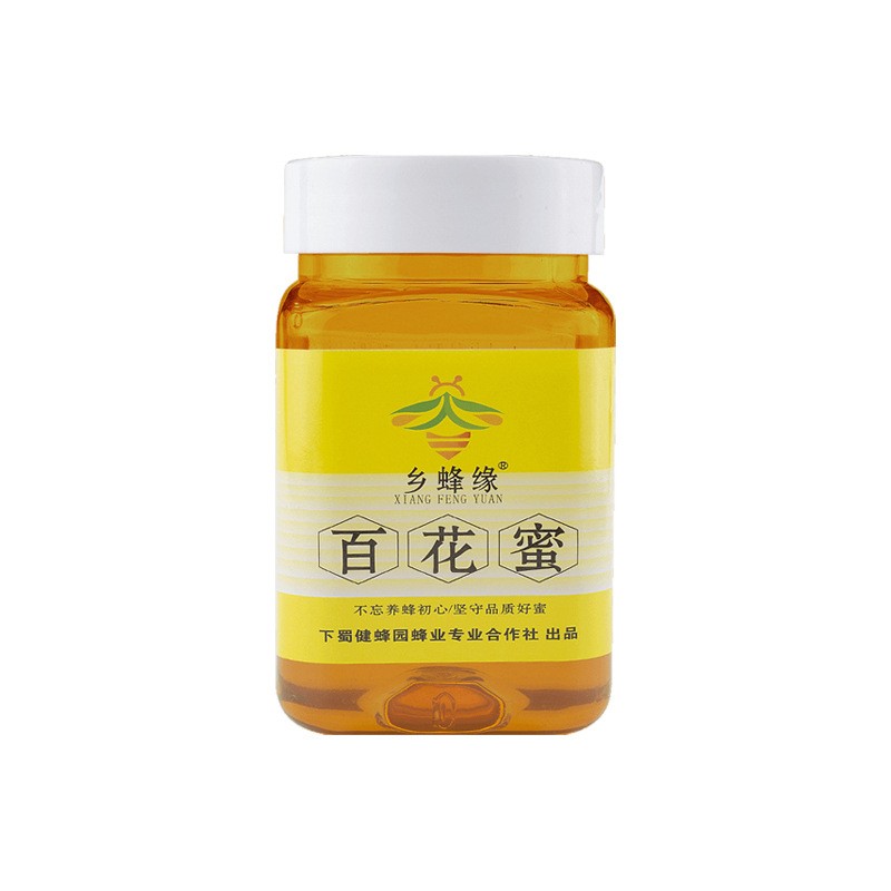 乡蜂缘百花蜂蜜纯正天然500克中蜂深山蜂场直采成熟食用杂花蜜