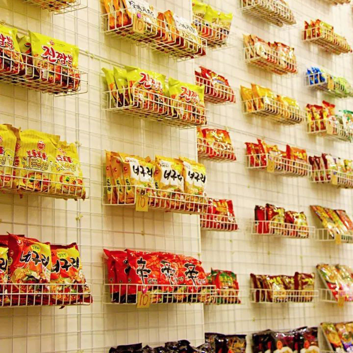 置物架子墙食堂大号尺寸挂篮泡面图片