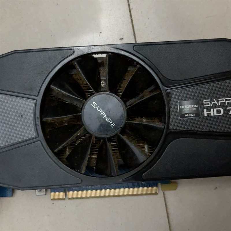 议价蓝宝石HD 7770 GHz版 1G显卡卡正常适用
