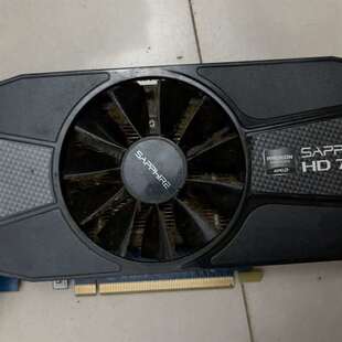 议价蓝宝石HD 7770 GHz版 1G显卡卡正常适用