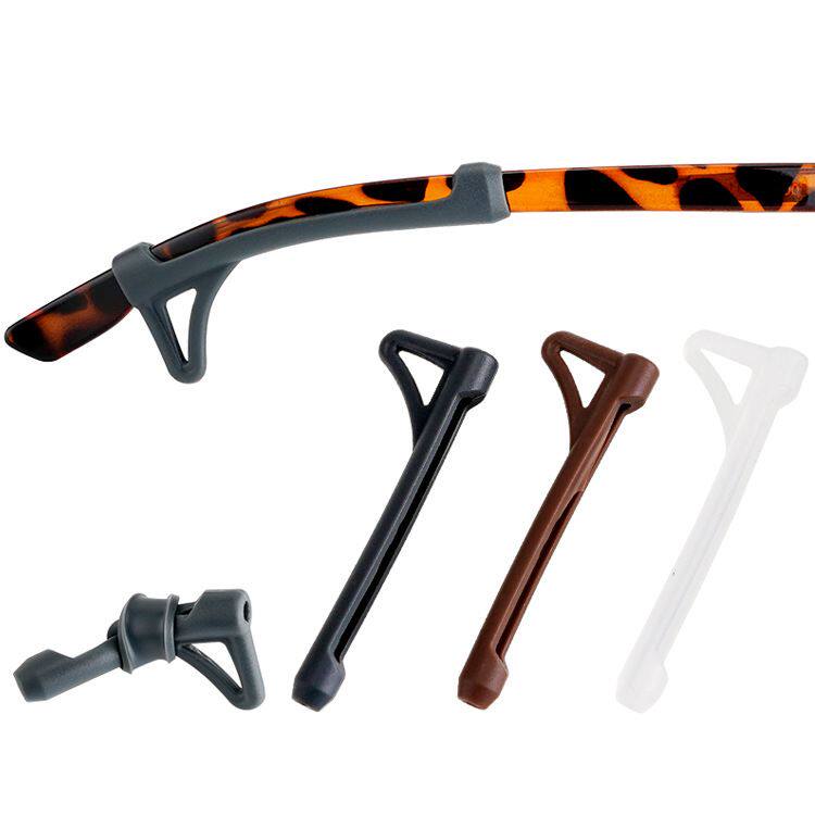 眼镜防滑套耳勾硅胶耳托眼镜架套腿防掉器防脱绳挂耳防