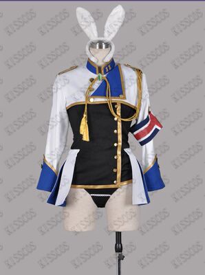海猫鸣泣之时 谢丝塔兵团410 cosplay服装动漫定做