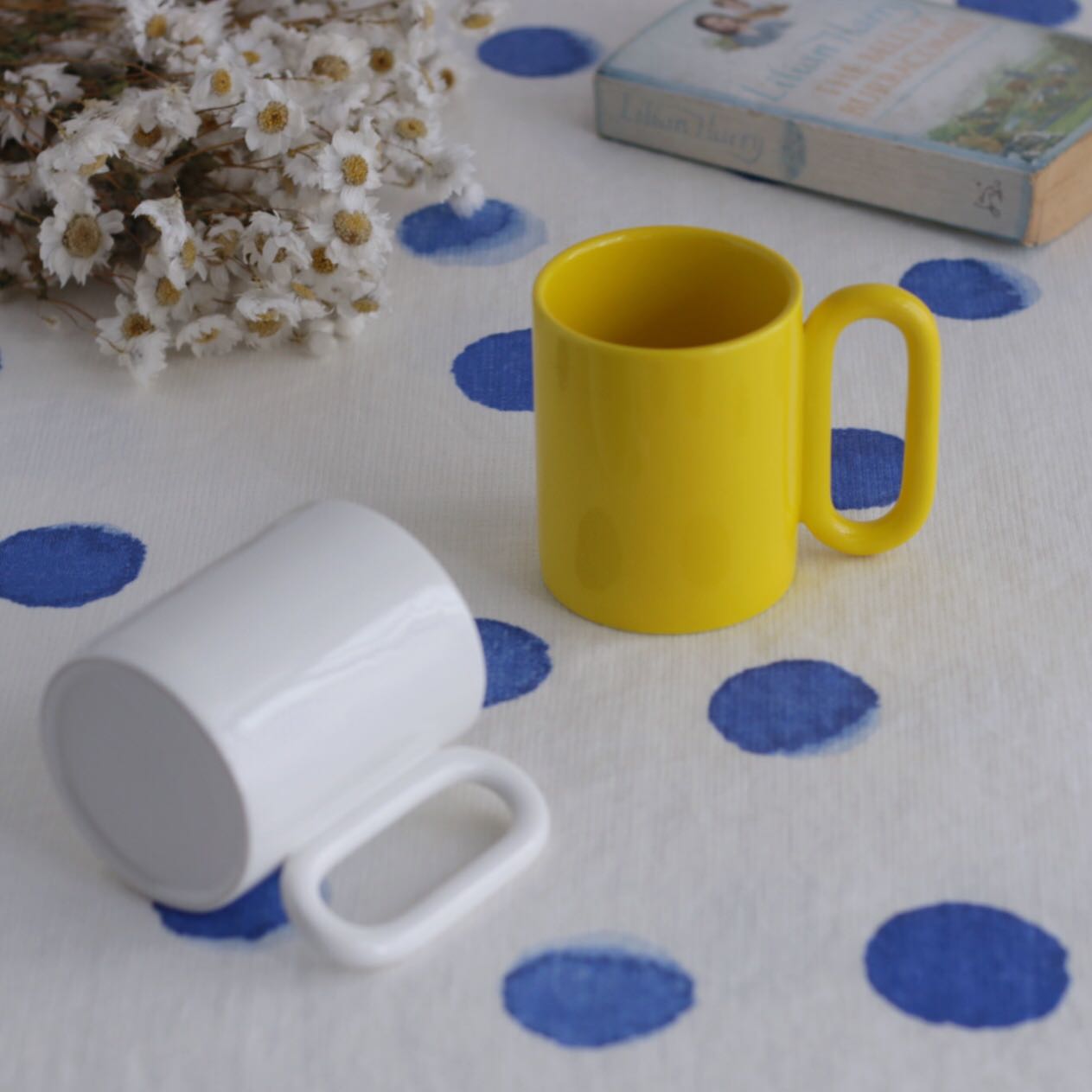 梦田良品出口chic风水陶瓷马克杯