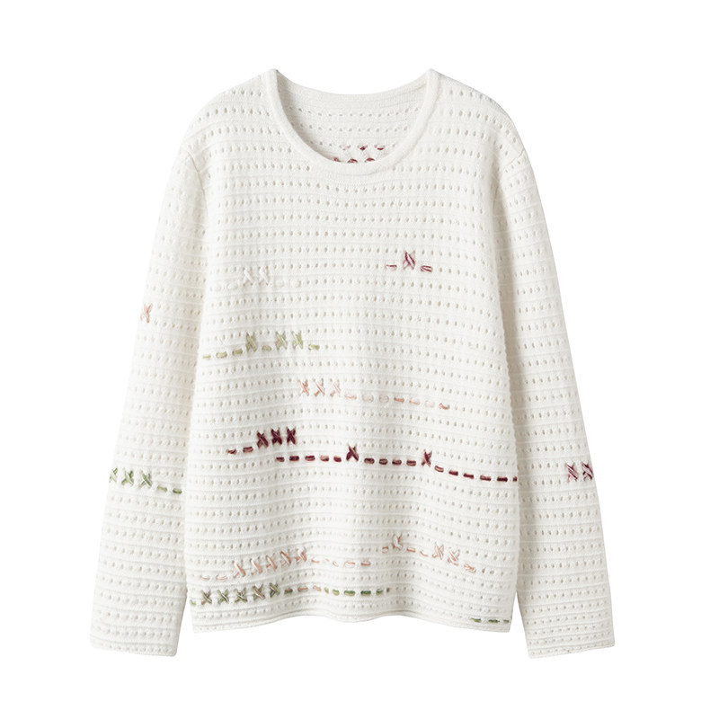 纯羊绒系列100%纯山羊绒衫女新款圆领加厚镂空毛衣针织打底衫,女装/女士精品,羊绒衫,淘宝优惠券,粉丝福利购,淘宝优惠卷