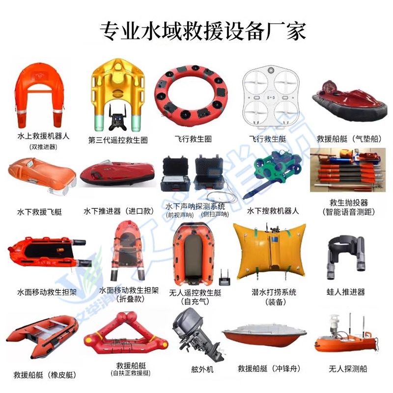 水上救援飞翼机器人消防水域遥控担架橡皮艇救生圈飞艇探测船国债 - 实物图