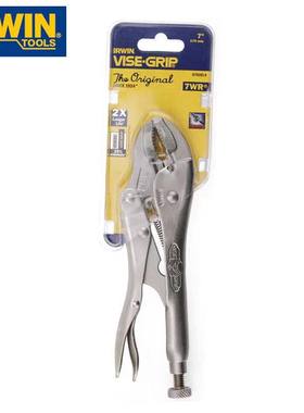 美国IRWIN欧文握手牌大力钳4WR 5WR 7WR 10WR欧文圆口带刃大力钳