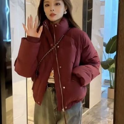 短款羽绒棉服女冬季2025新款外套