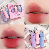 Gege bear空气雾感唇泥套盒 丝绒哑光伪素颜显白雾面国货学生唇彩