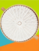 食品级材料圆形仿草藤条藤编蒸包子藤条蒸馒头垫子不粘加厚不积水