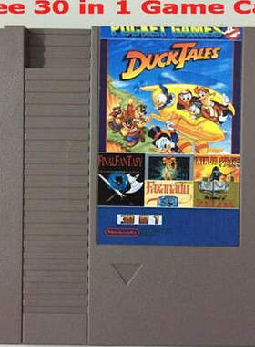 跨境产品美版30合一MINI官方经典美版与欧版NES游戏卡集成记忆卡