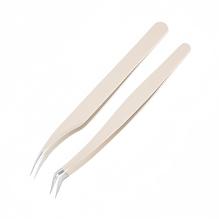 金羽夹造景贴纸专用镊子夹子海豚夹手工diy手帐嫁接睫毛弯头镊子