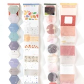 芯陌晴朗碎片折叠便签纸手帐素材装 饰韩系ins高颜值可撕便签文具