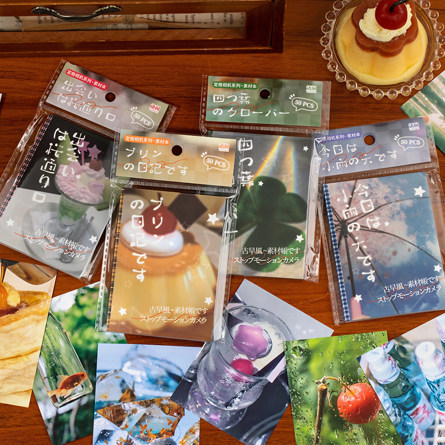 语闲定格相机古早M5尺寸复古手帐素材可撕便签纸无粘性手账便签本