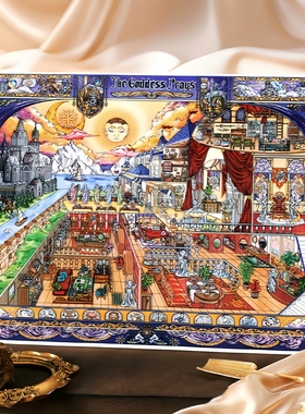 infeelme我的小屋22.0第二十二弹场景微缩英菲造景贴纸神谕之境