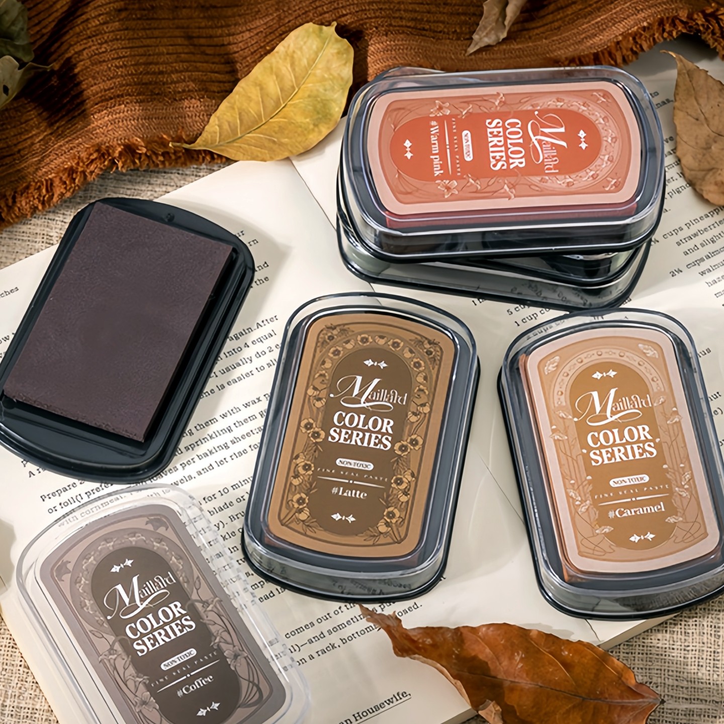 彩色印泥水性速干印章泥手帐印章印台印尼盒子手指画手账印泥盒,文具电教/文化用品/商务用品,印油/印泥,淘宝优惠券,粉丝福利购,淘宝优惠卷