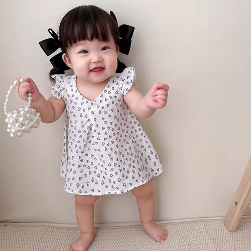 班纳之家女宝宝连衣裙小清鲜夏季