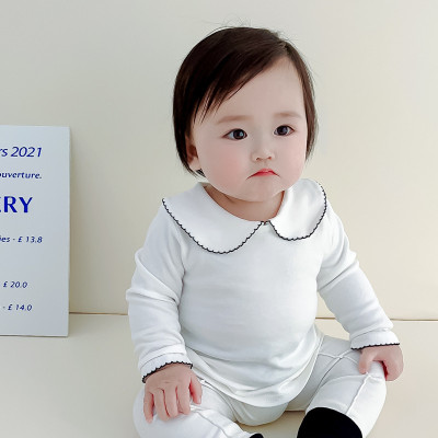班纳之家娃娃领公主长袖打底衫