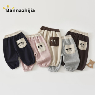 男童女童长裤 春秋宝宝卫裤 休闲裤 儿童休闲宽松运动裤 小童春秋季