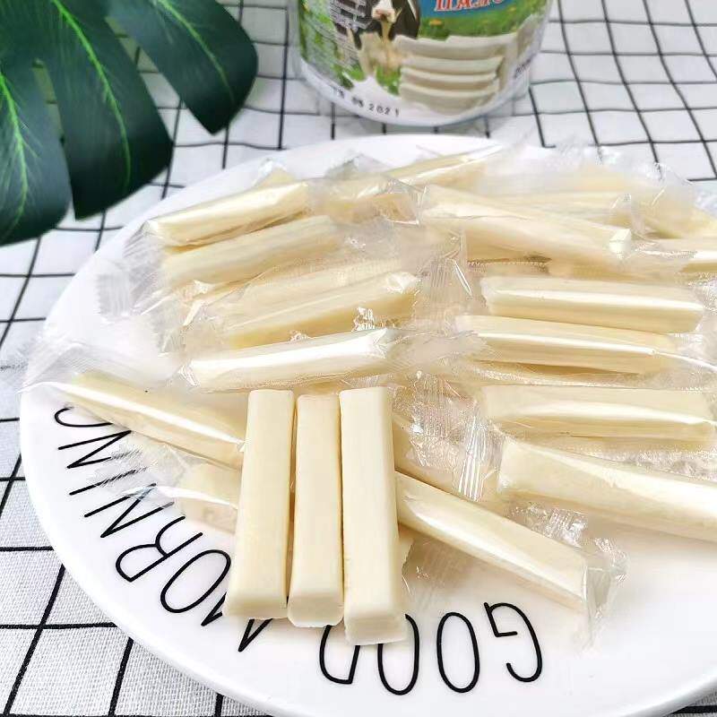 全脂独立包装牛乳奶酪条牛奶片