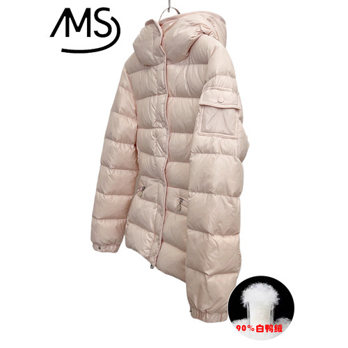 M家休闲小蛮腰羽绒服女保暖外套