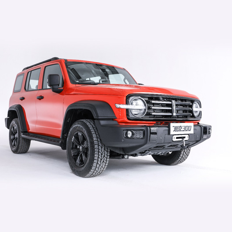 坦克300模型车牌3D金属凸字牌照图片