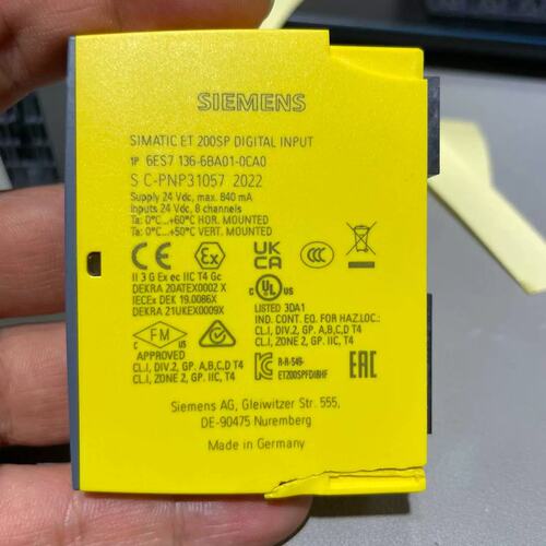 议价6ES7 136-6BA01-0CA0，裸肌，外壳破损维修