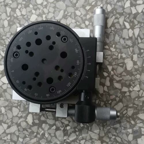 议价100x100m台面XYR轴平台1组，R轴360度，总厚